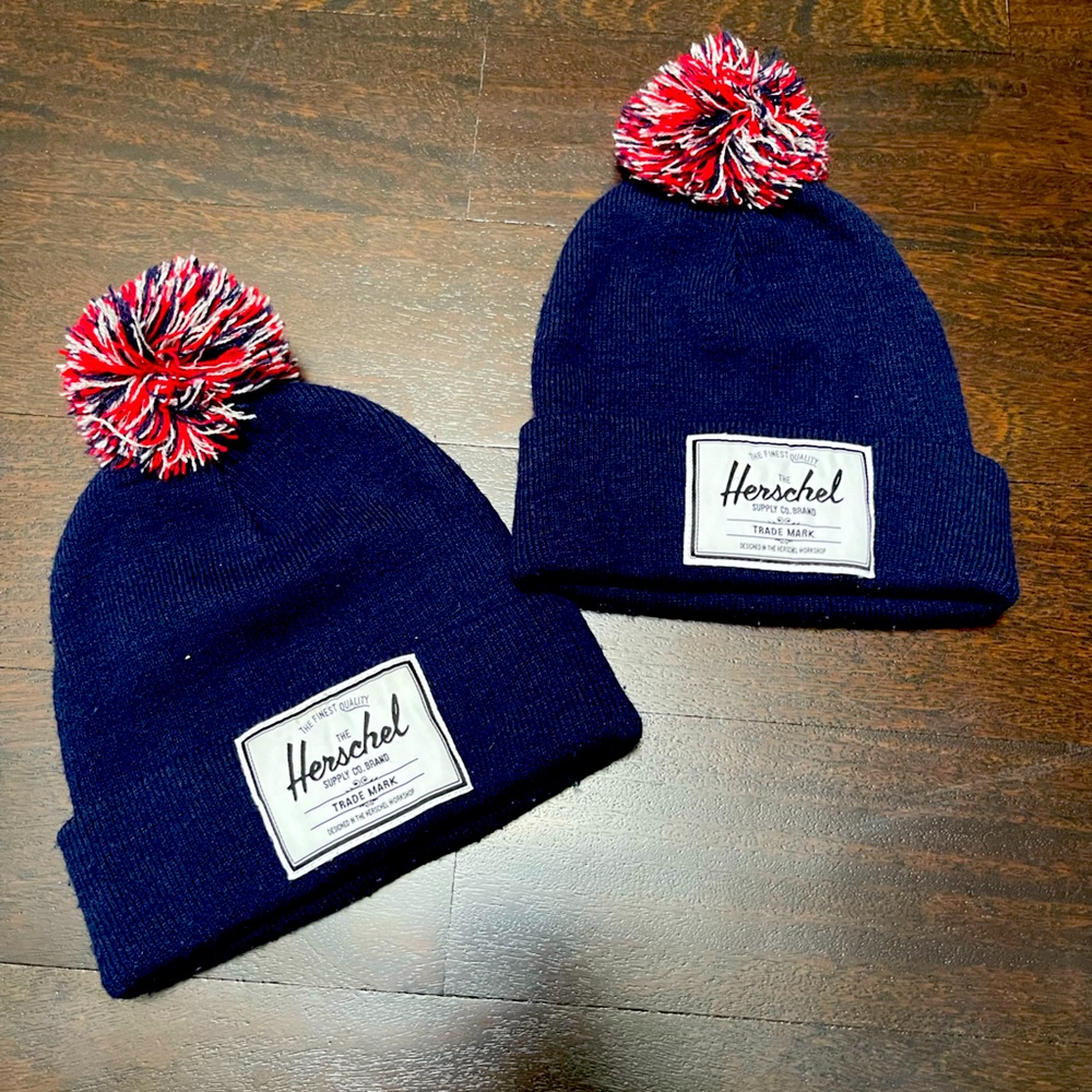 Herschel toques for kids (matching pair)
